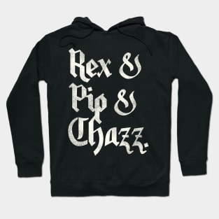 Airheads Band Names - Rex, Pip and Chazz Hoodie